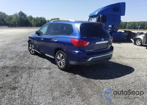 2017 Nissan Pathfinder Sl из США, поврежденный, VIN 5N1DR2MM8HC619872